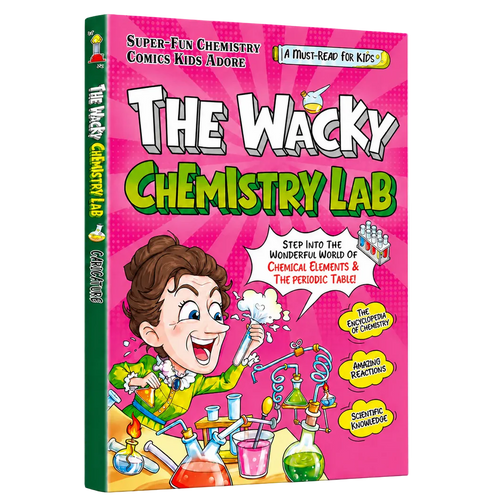 The Wacky Chemistry Lab – The Comic Book That Gets Kids Off Their Phones and Into Science