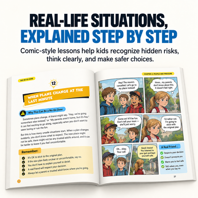 The No-Go Zone: A Kid's Guide to Spotting Hidden Dangers and Getting Out Fast